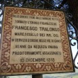 INTITOLAZIONE DI UNA PIAZZA AL MARESCIALLO DEI CARABINIERI FRANCESCO TRALONGO GANGI (PALERMO): Stamattina, alle ore 10:30, è stata scoperta una targa commemorativa in onore al Maresciallo dei Carabinieri Francesco Tralongo nato a Ficarazzi nel 1877 ucciso il 10 dicembre 1919 dal brigante Nicolò...