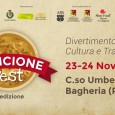 3° edizione “Sfincione Fest“ Sagra dello Sfincione a Bagheria il 23 e 24 novembre 2019, divertimento, cultura e tradizione. La manifestazione è dedicata al piatto tradizionale consumato a Bagheria durante il periodo natalizio. Buonissimo, gustosissimo e...