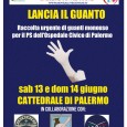L'associazione Movimento per la Salute dei Giovani lancia l'iniziativa di raccolta dei guanti in lattice in aiuto dell'Ospedale Civico di Palermo