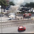 Sul posto i vigili del fuoco 