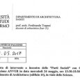 La commissione si è ritenuta ampiamente soddisfatta di come ha operato sin ora il Comune di Ficarazzi nel coltivare relazioni di interscambio con gli studenti, valutando molto positivamente l’operato dell’amministrazione e dell’università in quest’ambito.