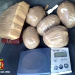 DROGA: NEGLI SLIP OLTRE 1 KG DI COCAINA, ARRESTATO