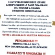 // Da giorni a Ficarazzi si è vociferato sulla possibilità che il Comune di Ficarazzi per l’anno in corso ha intenzione di incassare oltre 500.000 euro di multe da autovelox Stamattina il paese si...