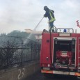 Necessario intervento di diverse squadre di Vigili del Fuoco