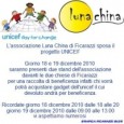 I ragazzi dell’associazione Luna China di Ficarazzi hanno aderito alla giornata Unicef di SABATO 18 E DOMENICA 19. Per l’occasione verranno allestiti due stand davanti le chiese di Sant’Atanasio e San Girolamo per...