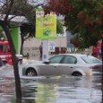 Decine di chiamate ai vigili dle fuoco, auto bloccate nei sottopassi., Vetture danneggiate in via Imera