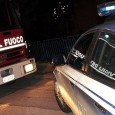 Ficarazzi, Polizia e Vigili del Fuoco in Via Alongi .